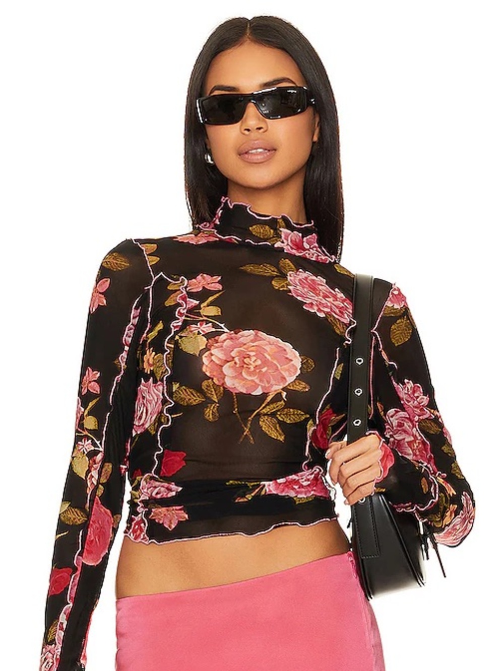 ✨NWOT✨Free People Charlie Mesh Top